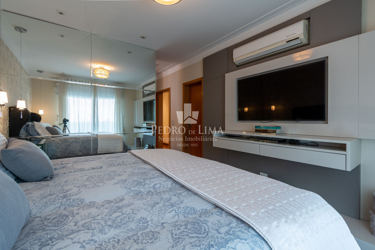 Apartamento 5 suítes, 3 salas, Leitura Biométrica, Ar condicionado na Água Rasa - Condomínio Bauhaus