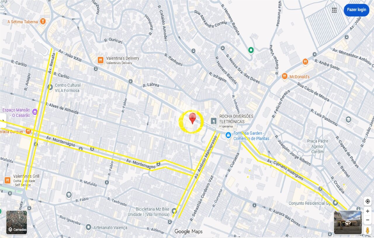 Salão Comercial 260m², recuo para 4 carros, na Vila Formosa.