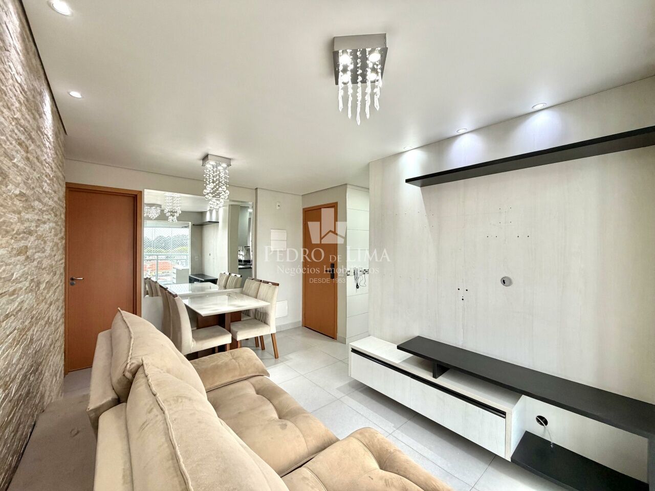 apartamento 55m2 mobiliado lindo