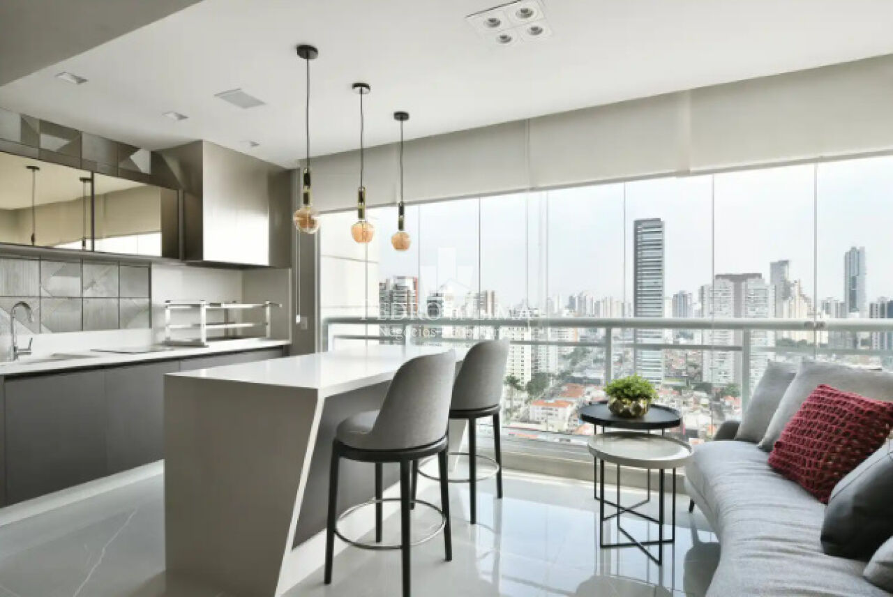 Apartamento no Tatuapé, alto padrão, mobiliado, 148m2, 3 suítes, 3 vagas, varanda gourmet