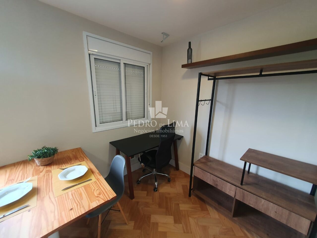 Apartamento Studio  de 33m²  de 1 Dormitório, Sala, Cozinha e Lavanderia integradas no Tatuapé