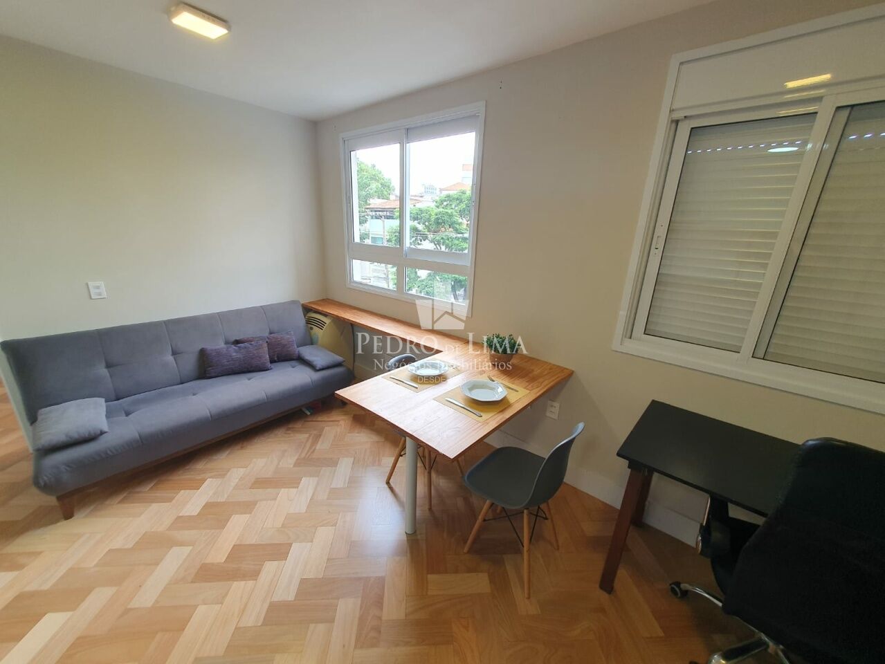 Apartamento Studio  de 33m²  de 1 Dormitório, Sala, Cozinha e Lavanderia integradas no Tatuapé