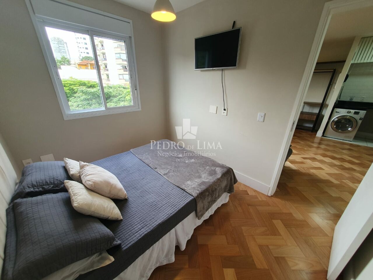Apartamento Studio  de 33m²  de 1 Dormitório, Sala, Cozinha e Lavanderia integradas no Tatuapé