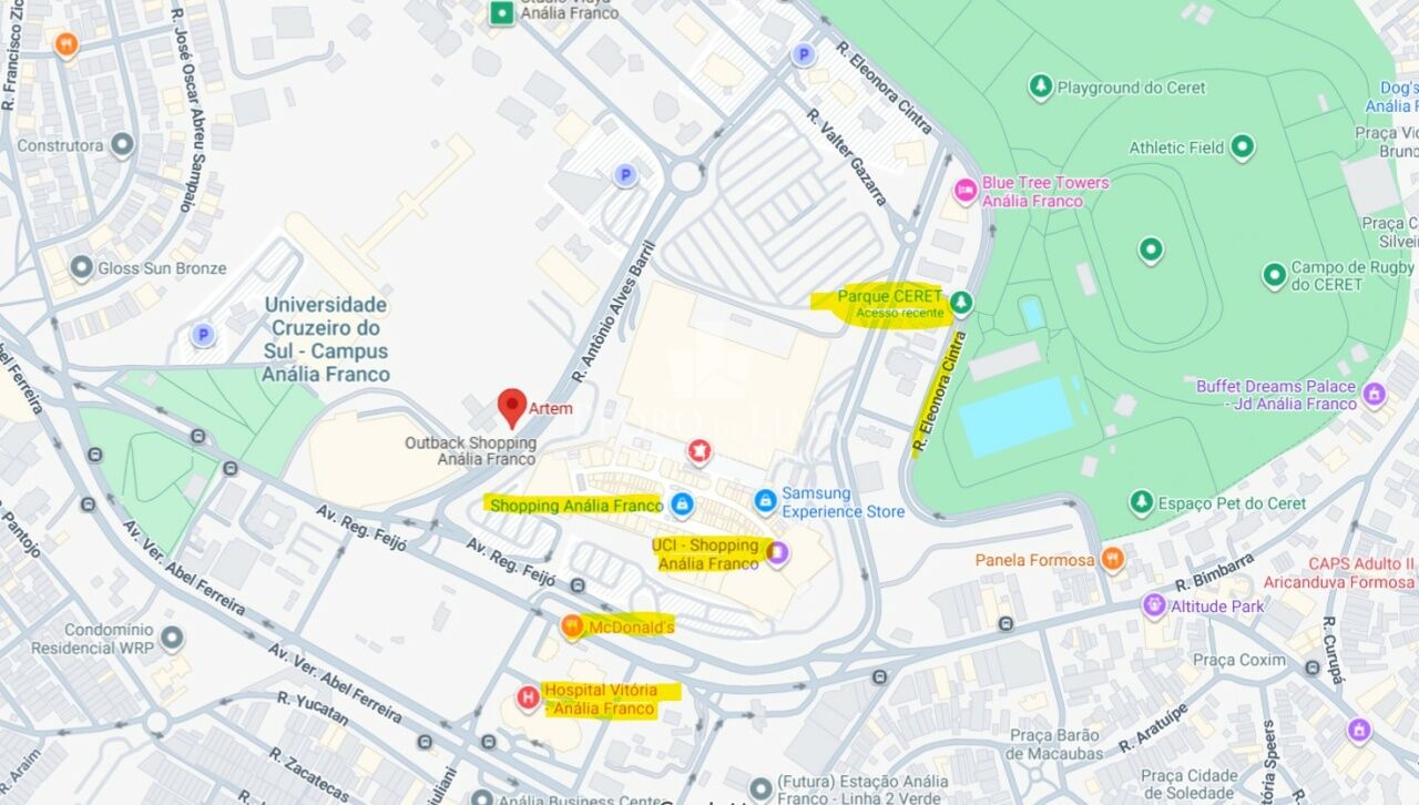 Apartamento 45m², Condominio ARTEM, Anália Franco
