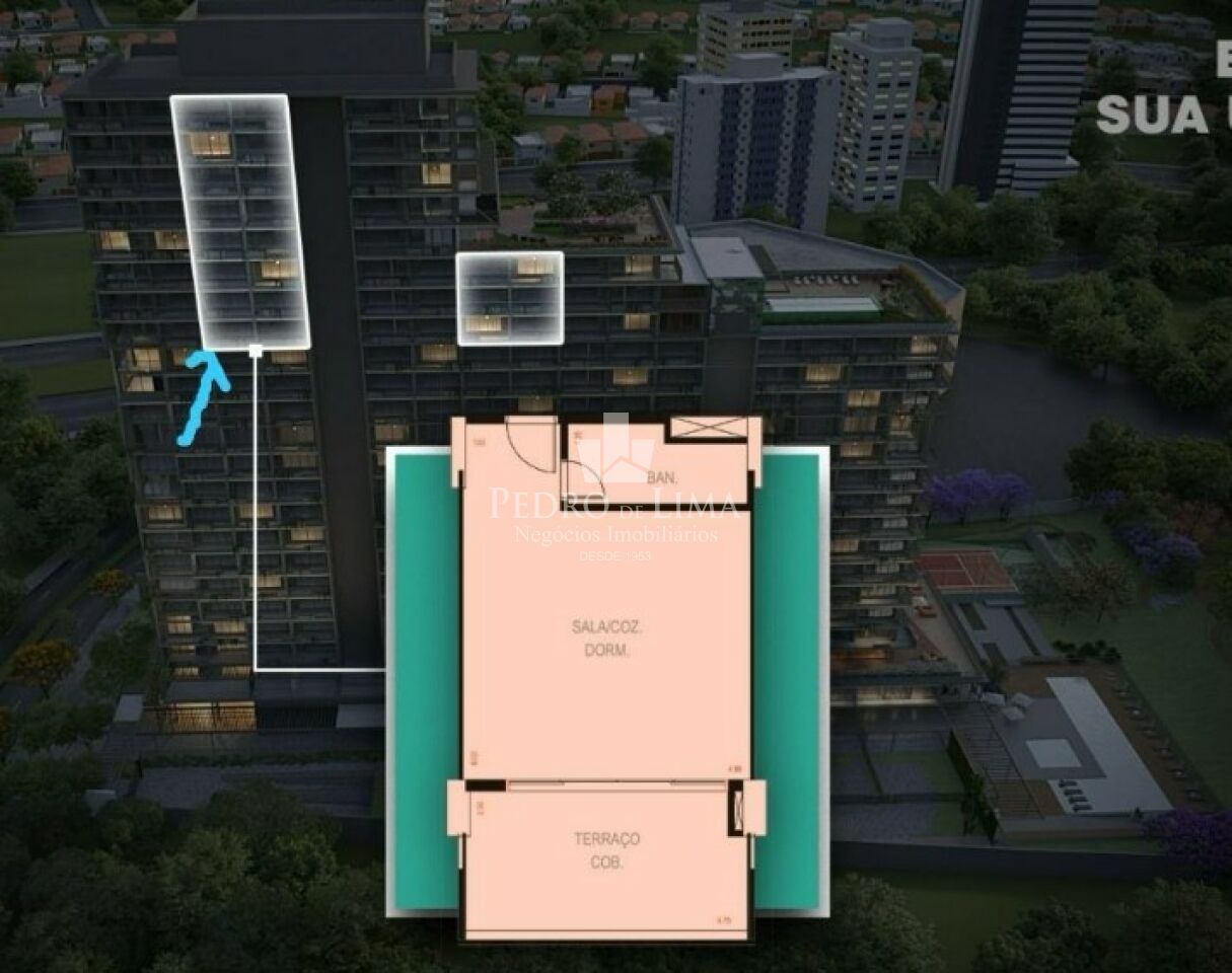 imagem do imovel Apartamento 45m², Condominio ARTEM, Anália Franco ref: TP30149