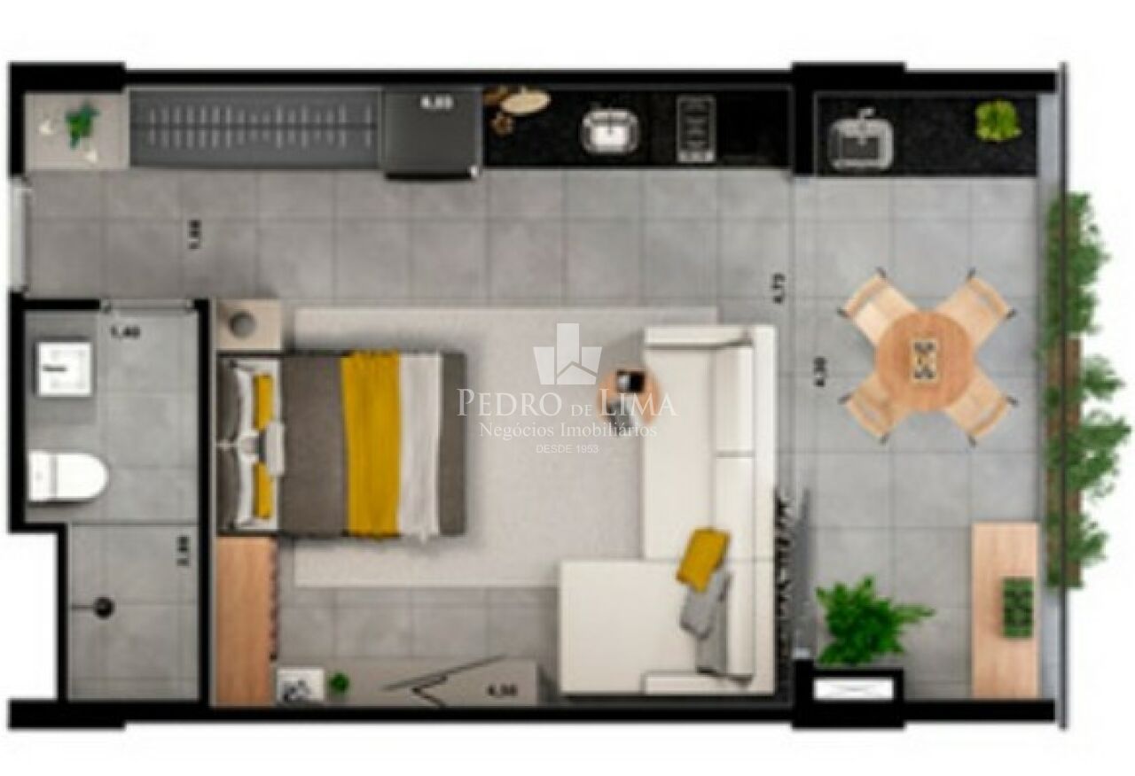 imagem do imovel Apartamento 45m², Condominio ARTEM, Anália Franco ref: TP30149