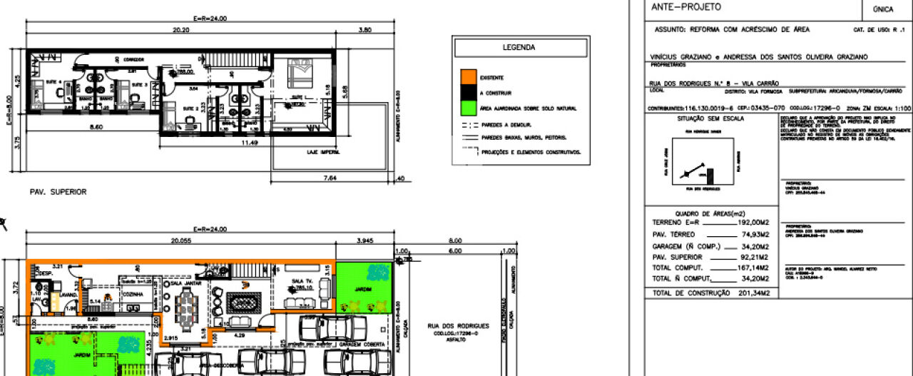 Terreno 192m² na Vila Carrao