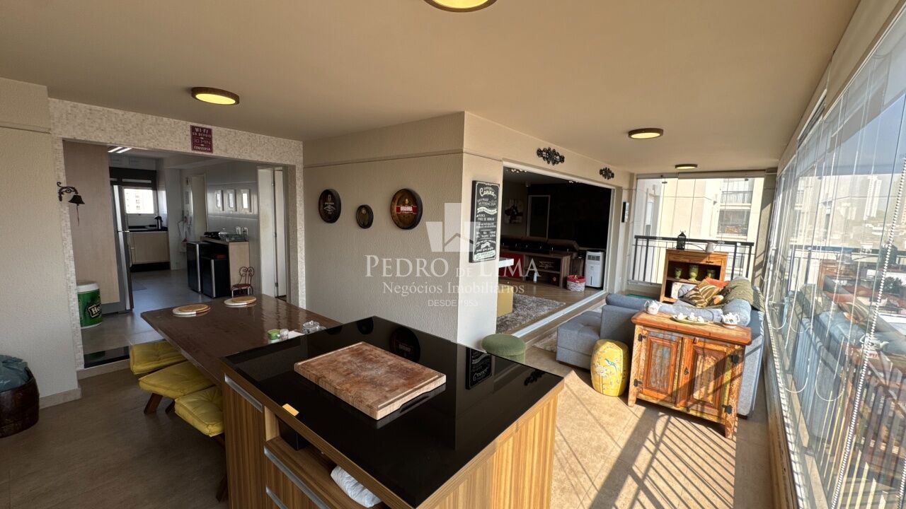 Apartamento Mobiliado Tatuapé 172 m² 3 suítes 3 vagas fixas varanda gourmet