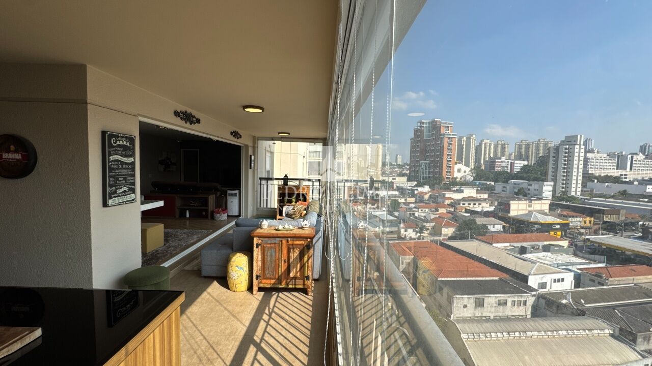 Apartamento Mobiliado Tatuapé 172 m² 3 suítes 3 vagas fixas varanda gourmet