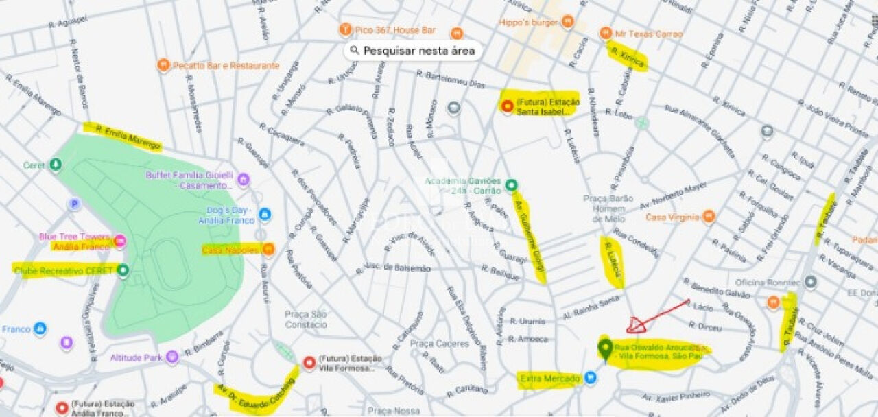 imagem do imovel Terreno bem localizado na Vila Formosa, fins comerciais ou residenciais. ref: TP30511
