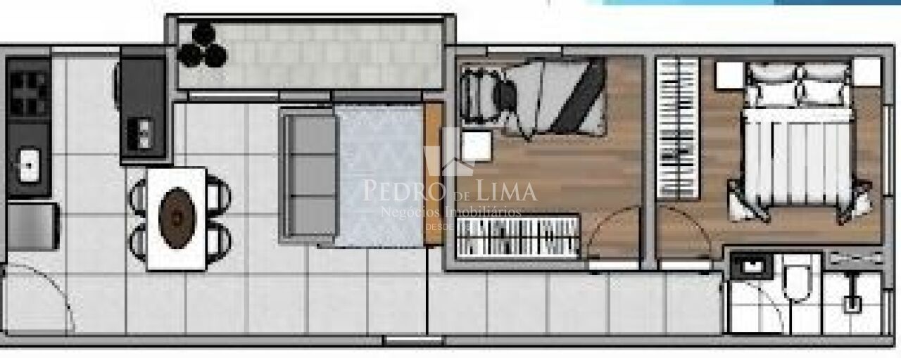 imagem do imovel Apartamento 2 quartos , Novo - 44 m² - 1 vaga. V. Formosa ref: TP30517