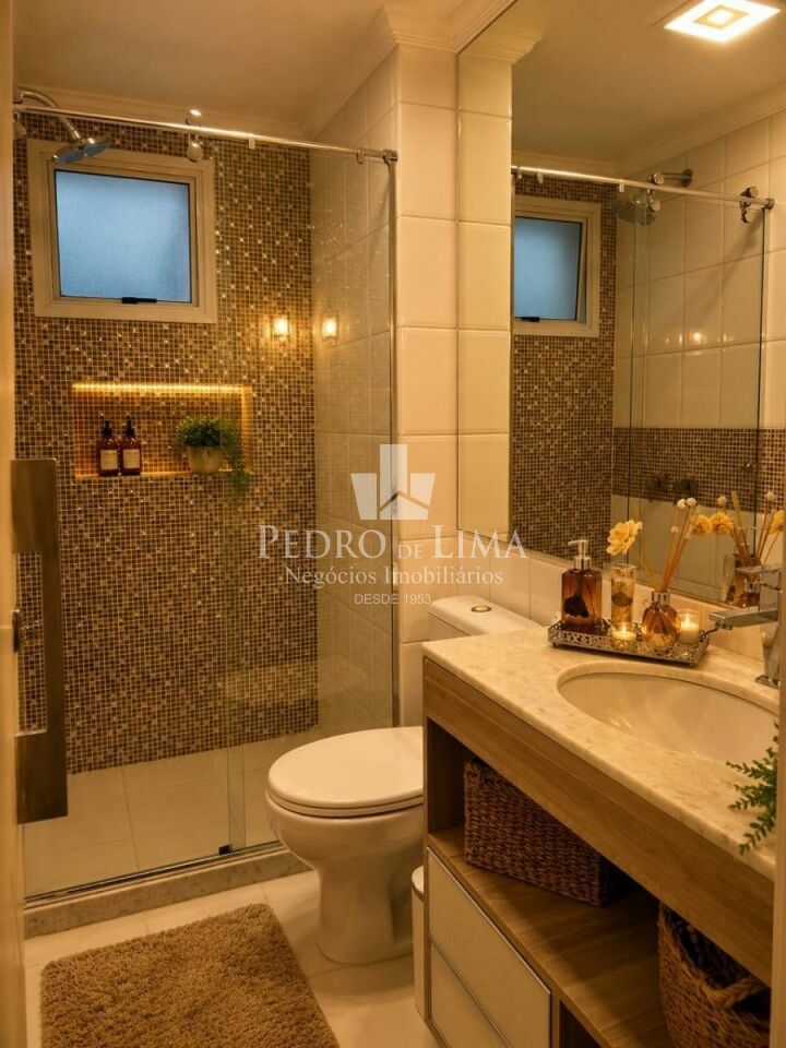 Apartamento 3 Quartos (1 suíte), 2 vagas, Água Rasa. Condomínio Horizons Anália Franco 