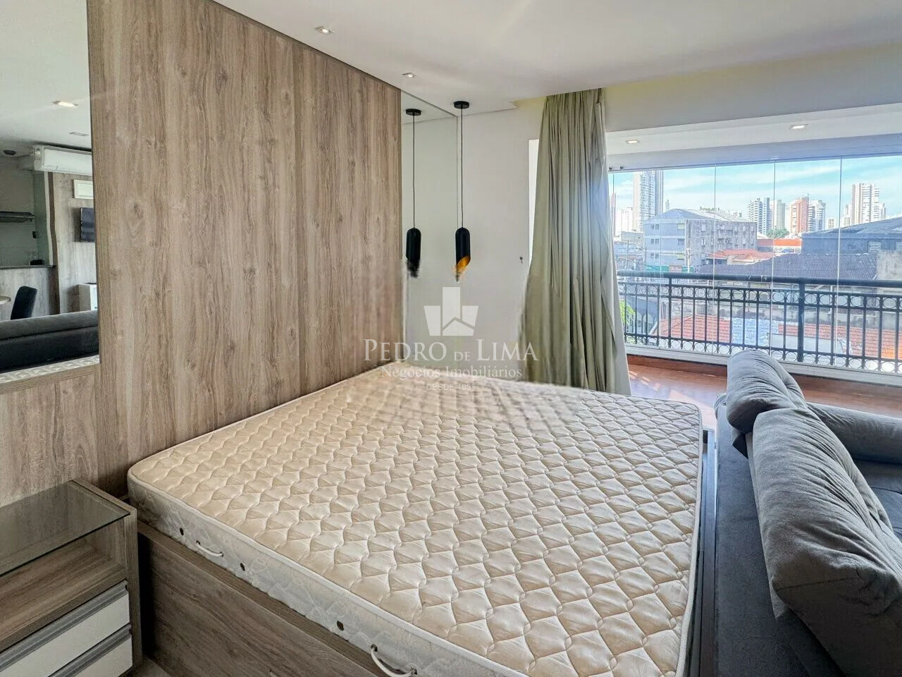 Studio Condominio Iti Analia Franco 40 mts 1 quarto varanda integrada com a cozinha 1 vaga