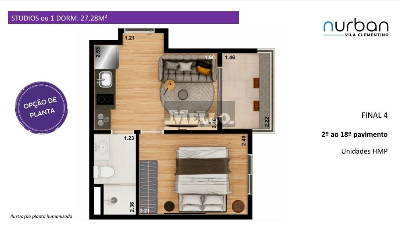 Apartamento para Venda - Vila Clementino