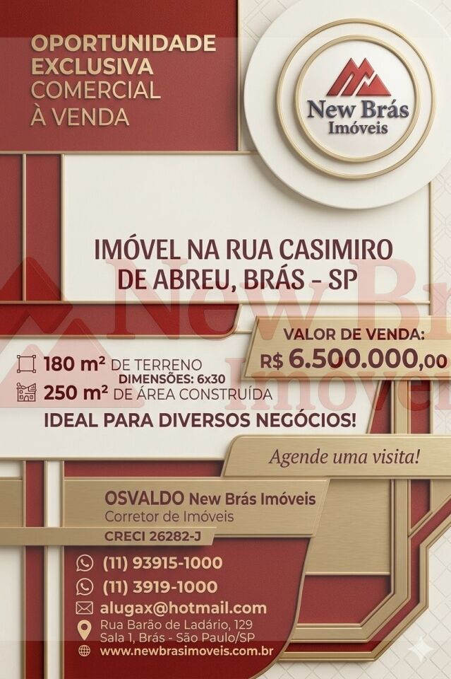 Prédio para Venda - Brás