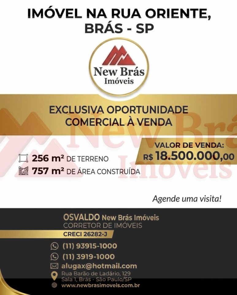 Prédio para Venda - Brás