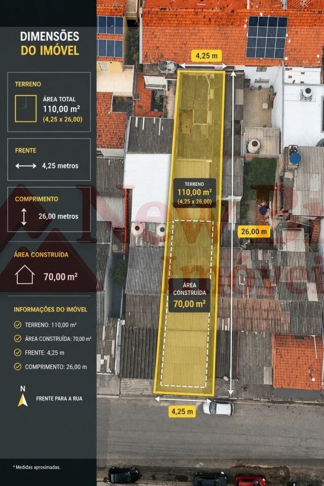 Casa Térrea para Venda - Vila Medeiros