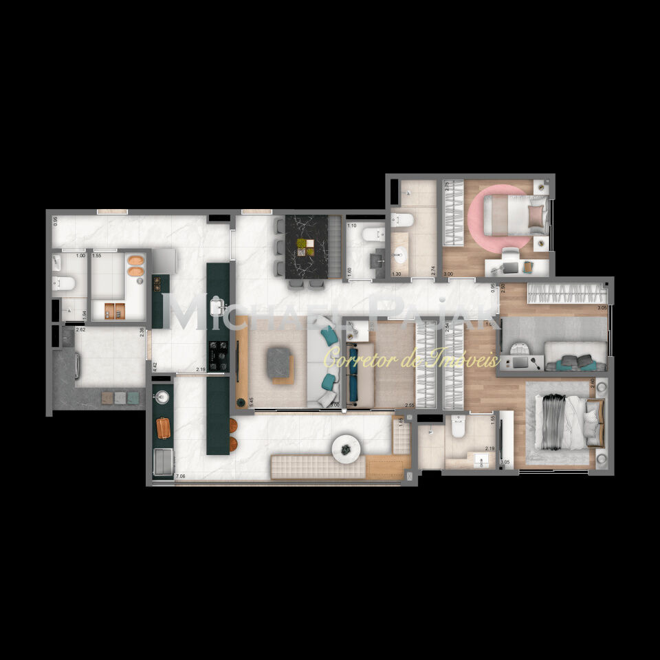 Apartamento para Venda - PARQUE INDUSTRIAL TOMAS EDSON