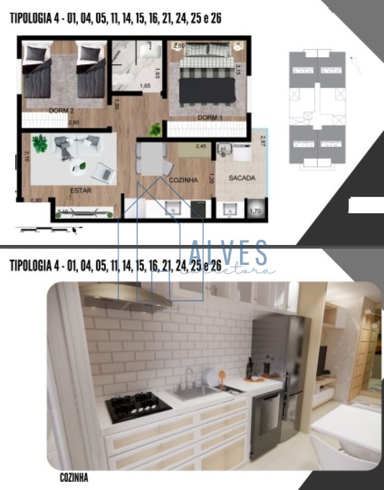 Apartamento para Venda - Campo Grande - Zona Sul