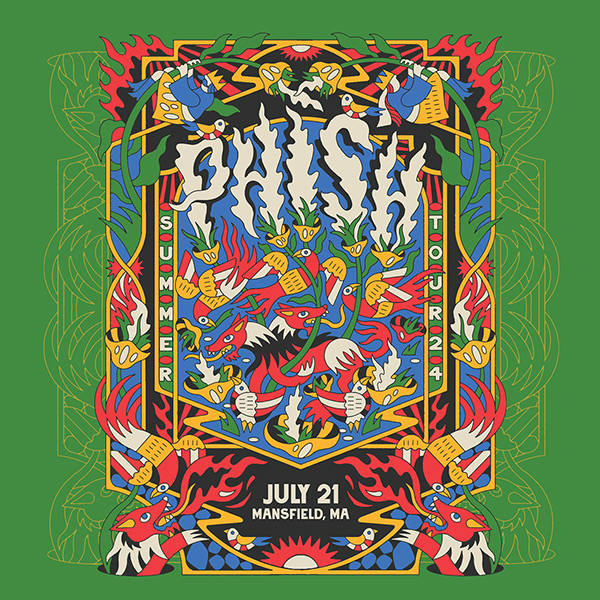 LivePhish Download or Stream Phish 7/21/24, Xfinity Center