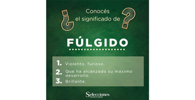 Fúlgido - Selecciones
