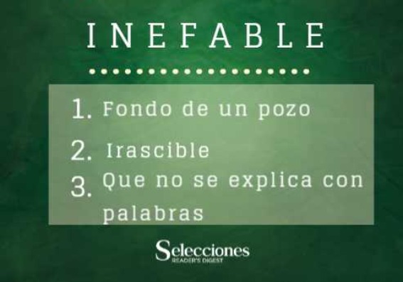 Trivia Inefable
