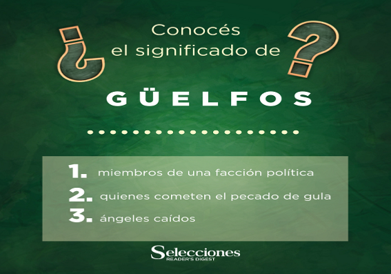 vocabulario guelfos