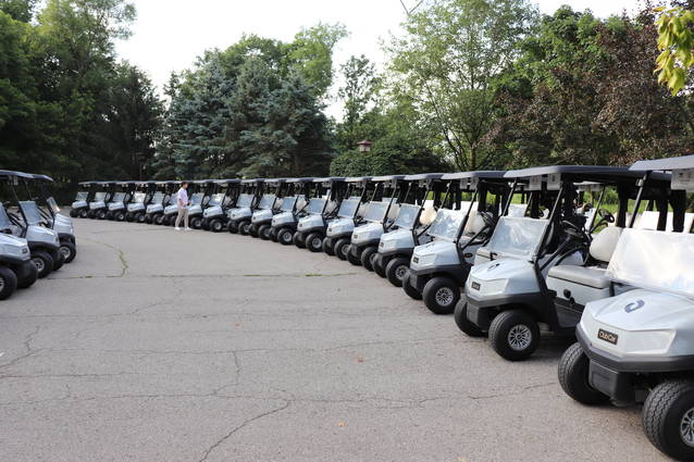 Trading Boots for Golf Shoes at the Congress Cup