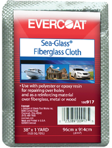 SEA-GLASS FIBERGLASS CLOTH (#75-100917) SEA-GLASS FIBERGLASS CLOTH (#75-100917)