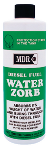 DIESEL WATER ZORB<sup>TM</sup> (#79-MDR559) DIESEL WATER ZORB<sup>TM</sup> (#79-MDR559)
