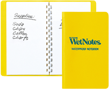 WETNOTES<sup>®</sup> NOTEBOOK (#128-W50) WETNOTES<sup>®</sup> NOTEBOOK (#128-W50)