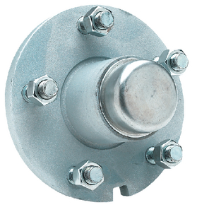 GALVANIZED TRAILER WHEEL HUB (#50-53061) GALVANIZED TRAILER WHEEL HUB (#50-53061)