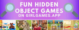 Fun Hidden Object Games on GirlGames.App! 