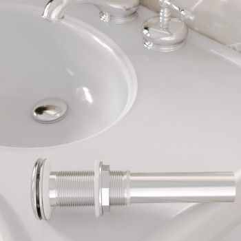 Rose Gold Pop Up Sink Drain with Overflow 1.25
