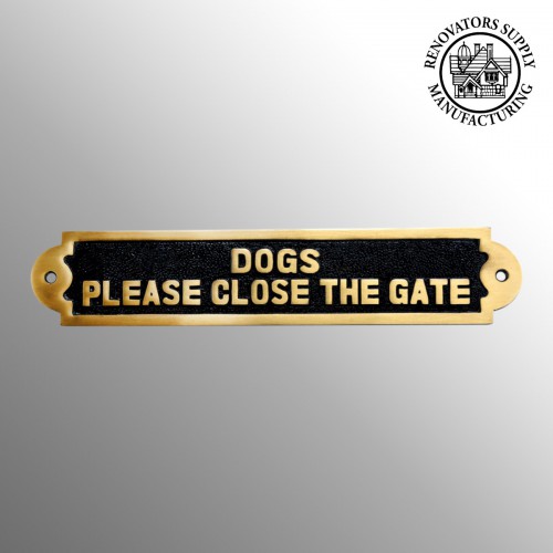 Please Shut The Gate (To Keep Dog In) Sign Plaque 15cm X 7cm Or ... - EBay - Foto 3
