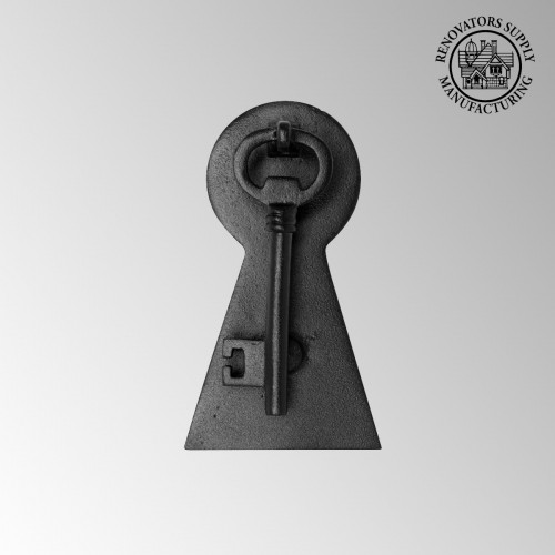 thumbnail image 2 of Medieval Lion Iron Door Knocker - Black 2 of 10