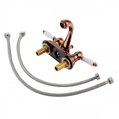 Rose Gold Centerset Faucet 4