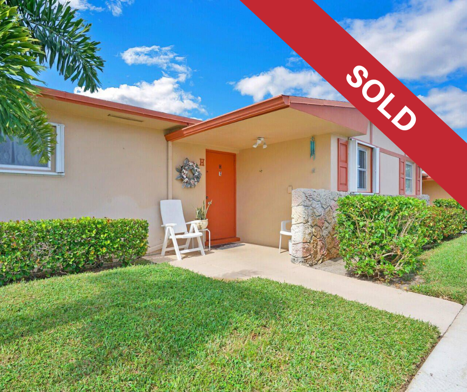 SOLD - 2955 Crosley Drive W H, West Palm Beach, FL 33415