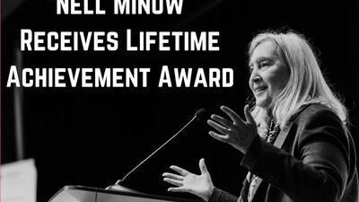 Queen of Good Corporate Governance, Nell Minow Receives Lifetime Achievement Award for Work on Behalf of Shareholders | Chaz’s Journal Queen of Good Corporate Governance, Nell Minow Receives Lifetime Achievement Award for Work on Behalf of Shareholders | Chaz’s Journal