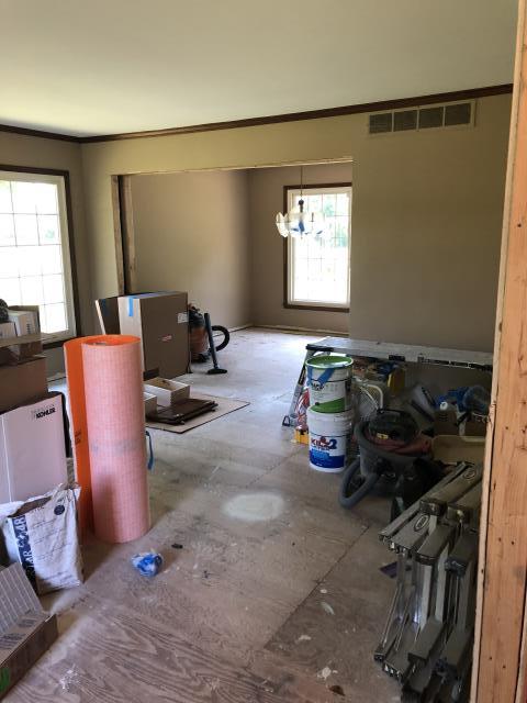 South Harrison Township, NJ - At our Mullica Hill job, a lot is coming together this week, new hardwood flooring, staining the stairs, new handrail and balusters, and we are templating the shower glass. That's why it's crucial to have a clean and well-organized job site, like you see here. Thank you Hector! South Harrison Township, NJ - At our Mullica Hill job, a lot is coming together this week, new hardwood flooring, staining the stairs, new handrail and balusters, and we are templating the shower glass. That's why it's crucial to have a clean and well-organized job site, like you see here. Thank you Hector!