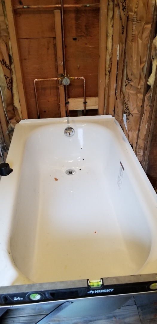 Cherry Hill, NJ - 54" by 30" tub installed Cherry Hill, NJ - 54" by 30" tub installed