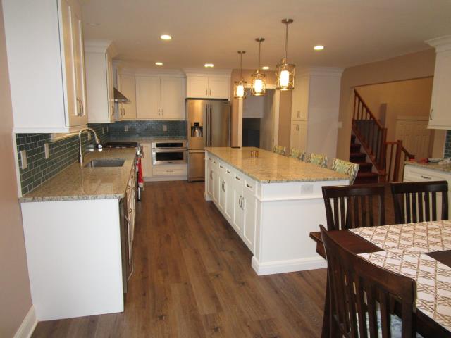 Mount Laurel Township, NJ - Beautiful new kitchen with new cabinets, counter tops and flooring Mount Laurel Township, NJ - Beautiful new kitchen with new cabinets, counter tops and flooring