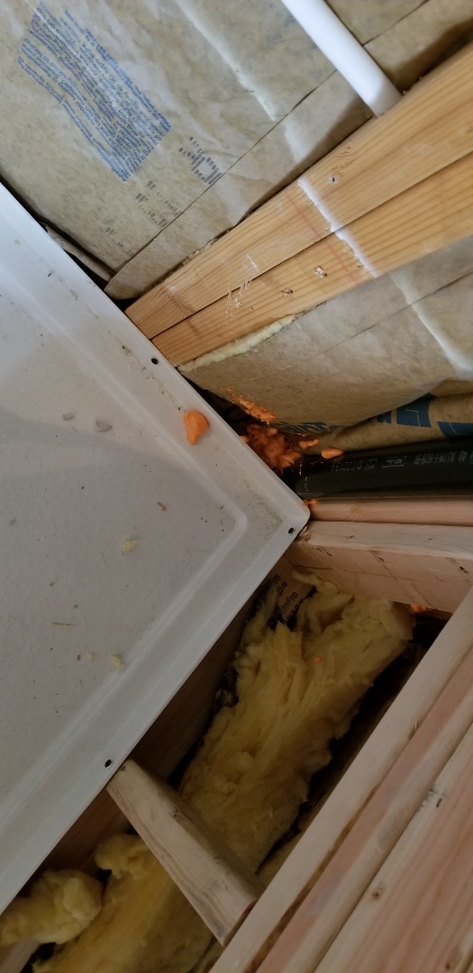 Shamong, NJ - Fire blocking for safety in new bathroom Shamong, NJ - Fire blocking for safety in new bathroom