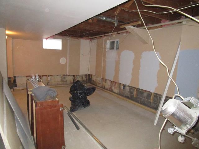 Mount Laurel Township, NJ - Sometimes, basements take on water. When you need help, call Nuss Construction. Our team is doing a great job for this wonderful family in Mount Laurel. Here is an early progress shot (along with some color choices the homeowners were evaluating on the old drywall for fun). Mount Laurel Township, NJ - Sometimes, basements take on water. When you need help, call Nuss Construction. Our team is doing a great job for this wonderful family in Mount Laurel. Here is an early progress shot (along with some color choices the homeowners were evaluating on the old drywall for fun).