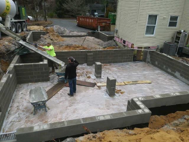 Evesham Township, NJ - At our Marlton addition, the foundation and block work are progressing along and looking great! Evesham Township, NJ - At our Marlton addition, the foundation and block work are progressing along and looking great!