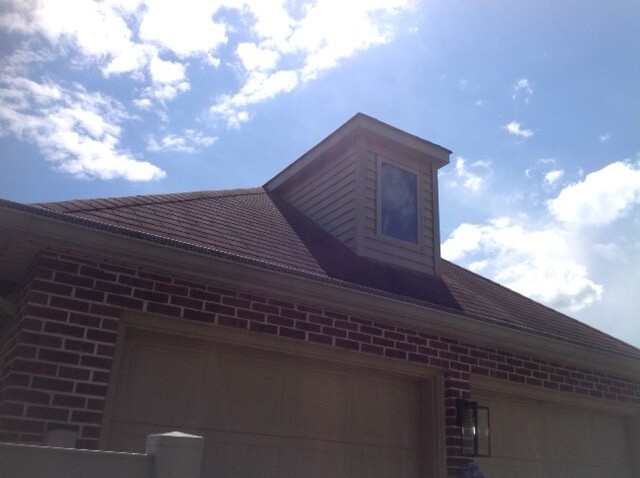 Evesham Township, NJ - Roof replacement with Timberline Pewter Gray shingles. All new gutters with gutter guards. Evesham Township, NJ - Roof replacement with Timberline Pewter Gray shingles. All new gutters with gutter guards.
