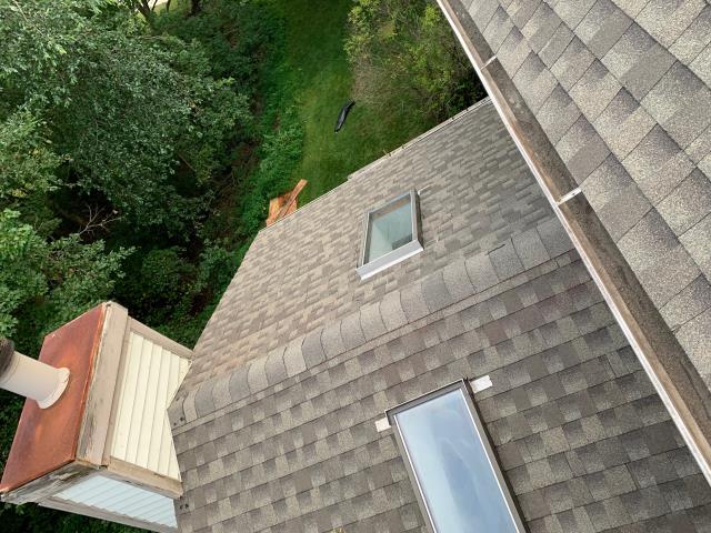 Mount Laurel Township, NJ - Brand new roof with new skylights, 30 year shingle warranty and 10 year labor warranty. We stand behind our work. Mount Laurel Township, NJ - Brand new roof with new skylights, 30 year shingle warranty and 10 year labor warranty. We stand behind our work.