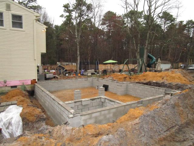 Evesham, NJ - A new addition including a bathroom with a new back porch added to existing home. Work in progress Evesham, NJ - A new addition including a bathroom with a new back porch added to existing home. Work in progress