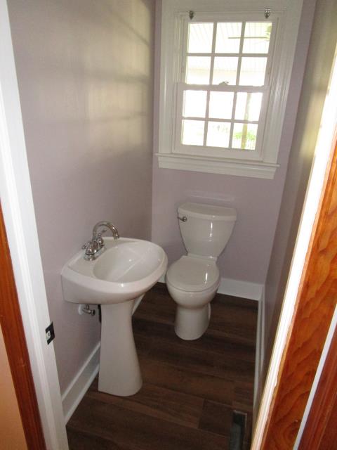 Cherry Hill, NJ - Small powder room gut and replace, now it's a blank canvas for the homeowner to decorate and make their own. Cherry Hill, NJ - Small powder room gut and replace, now it's a blank canvas for the homeowner to decorate and make their own.