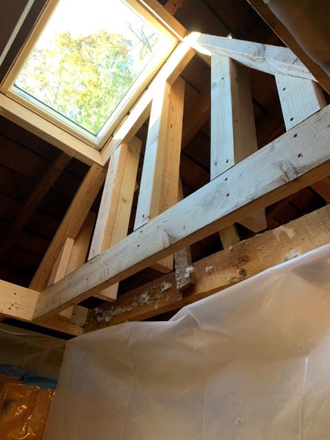 Mount Laurel Township, NJ - Replaced all rotten wood in attic, look how beautiful it looks Mount Laurel Township, NJ - Replaced all rotten wood in attic, look how beautiful it looks